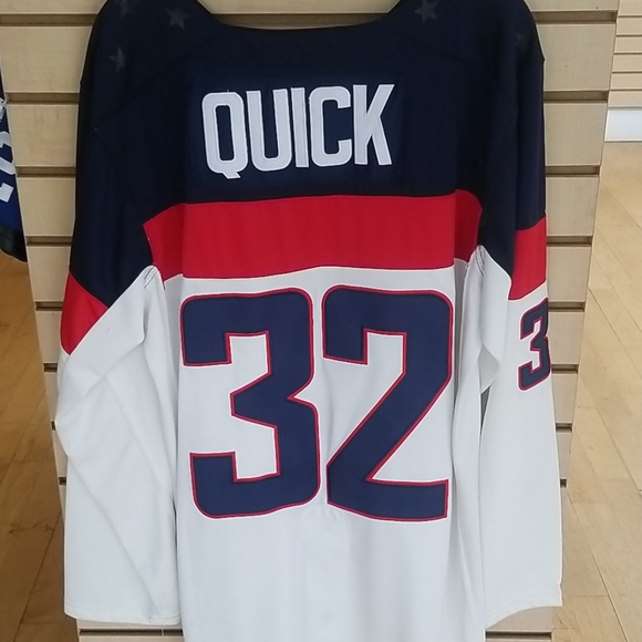 WHITE)   USA Olympic hockey Jersey - Picture 2 of 3